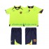 Camisola FC Barcelona 2005 Retro Criança Equipamento Segundo 2006 Manga Curta